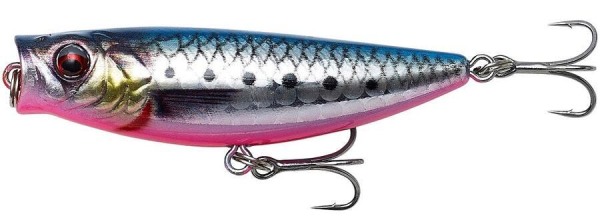 detail SG wobler 3D Minnow Pop Walker 8cm